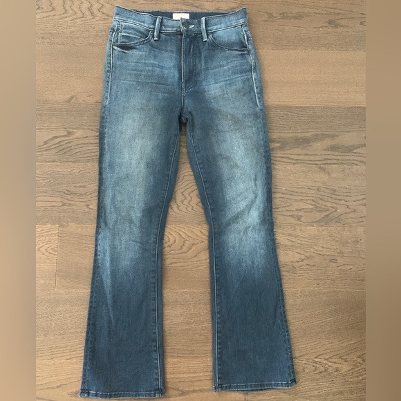 Mother jeans denim insider crop flare 25.5” inseam size 25 - Picture 3 of 12